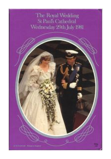 Royal Wedding Charles Diana Ladybird 1981 1st Edition