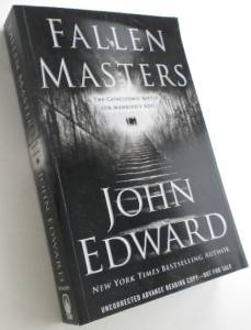 New Signed John Edward Fallen Masters Uncorrected Advance Reading Copy Arc  