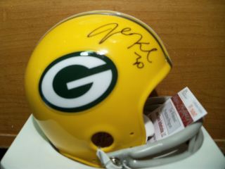 Riddel Mini Helmet "Autograph" John Kuhn Green Bay Packers  
