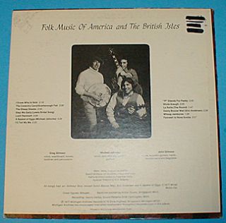 Private Michigan Folk Music LP Gilmour Brothers Good Tune 1977 Bagpipes Guitar  