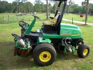 John Deere 3255 B 4x4 5 Gang Reel Golf Course Sports Field Lawn Mower  