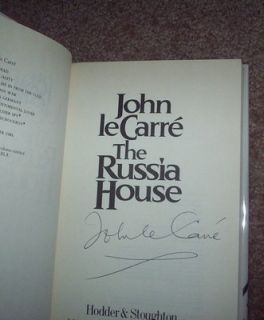 The Russia House Signed John Le Carre  