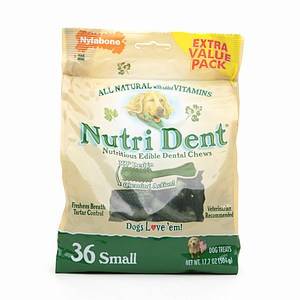 Nylabone Nutri Dent Chews Small 36 Ea  