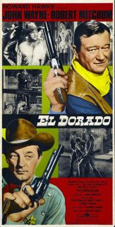 Eldorado John Wayne Robert Mitchum Movie Poster 8  