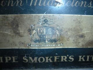 Vintage John Middleton's Pipe Smoker's Kit Tin  