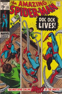 Amazing Spider Man 89 1970 Doc Ock Docctor Octopus Gil Kane John Romita  