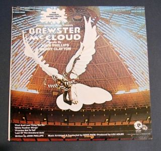 John Phillips Merry Clayton Brewster McCloud OST LP  