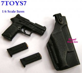 Hot Toys 1 6 Terminator John Connor Pistol 3 mag holster T4 HTX48Q  