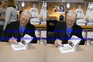 John Wooden Signed Autographed The Essential Wooden UCLA Basketball 1st Ed  