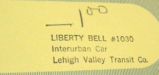 John Terry Studio 1972 Decorative Decal Liberty Bell Limited Trolley  