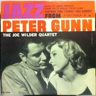 Joe Wilder Quartet Jazz from Peter Gunn 1959 LP 6 Eye VG CL 1319 Record  