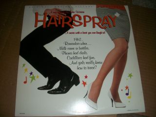 Hairspray Original Soundtrack LP John Waters Divine w Promo Insert  