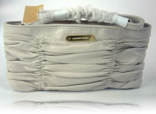 Michael Kors Womens Handbag Vanilla Leather Webster Wallet Clutch Bag 32H92WEE3L  