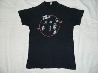 Vtg The Babys 1980 Union Jacks Promo T Shirt Tour John Waite Journey 80s Med  