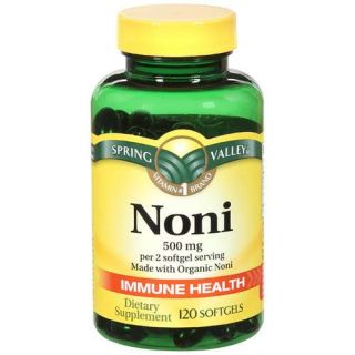 Noni 500 MG 120 Softgels Spring Valley  