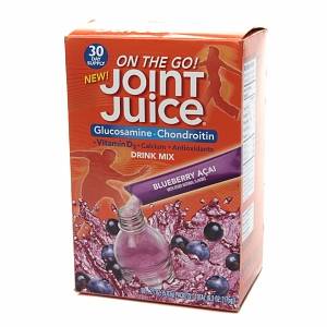 Joint Juice Glucosamine Chondroitin Pkt Blueberry Acai  