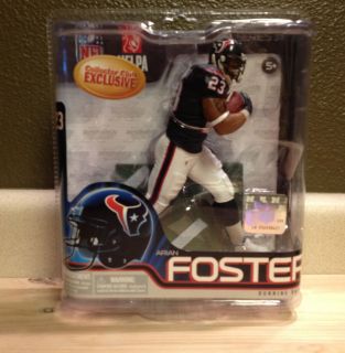 Arian Foster McFarlane Collector's Club Exclusive Series 31 Houston Texans Mint  