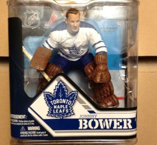 NHL 32 McFarlane Johnny Bower Maple Leafs  