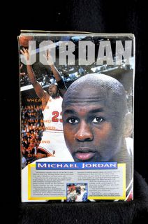 FIVE MICHAEL JORDAN COLLECTIBLE WHEATIES BOXES UNOPENED CEREAL INCLUDED  
