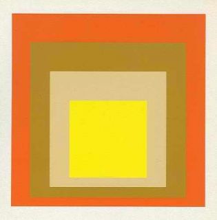 Josef Albers "Homage to The Square" Silkscreen  