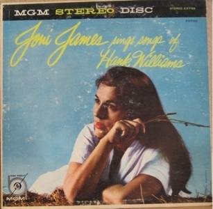 Joni James Sings Songs of Hank Williams Stereo LP  