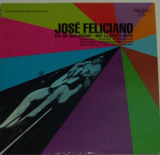 Jose Feliciano En MI Soledad No Llores mas LP  