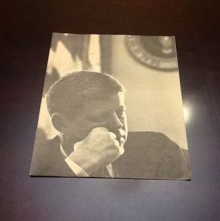 John F Kennedy Newspaper Insert Historic Edition At Time Of Death  