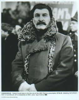 Robert Duvall as Josef Stalin in Stalin 1992 8x10  