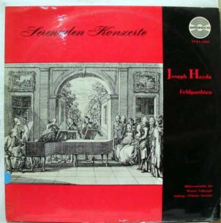 Joseph Haydn Feldparthien LP VG Avrs 6208 Vinyl Record  