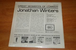 Jonathan Winters Verve Great Moments of Comedy Record  