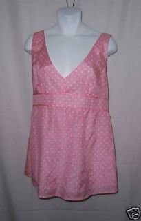 Lilly Pulitzer Silk Jesse Top Tank Baby Doll Size 8  