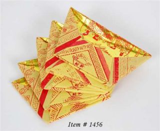 Joss Paper Ingot Feng Shui Origami Craft Art 30 Sheet  