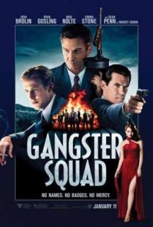 Gangster Squad Original Movie Poster  