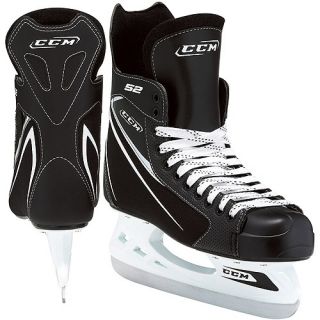 New CCM 52 Junior Boys Rec Ice Hockey Skates Size 4 Recreational Brand Jr 4D  