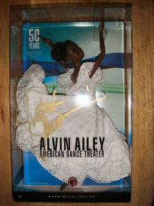 Alvin Ailey American Dance Theater Barbie signed by the great Judith Jamison  