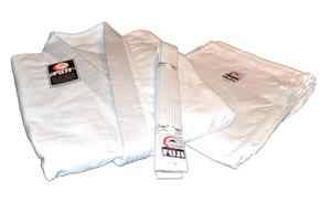 Judo Gi Uniform Single Weave White Fuji FW Cotton New  
