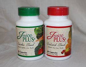 Juice Plus Garden Orchard Blend 60 capsules in each bottle  
