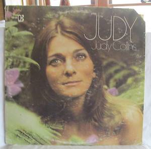 Judy Collins LP Judy DS 500 Stereo 1969 Record Album Free SHIP Tambourine Man  