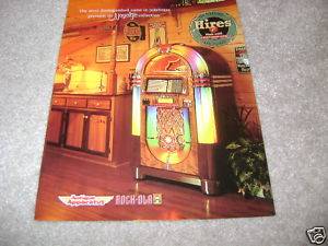 Rock Ola Antique Jukebox Flyer  