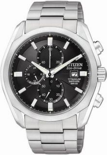 New Titanium Citizen Eco Drive Sapphire Chronograph CA0020 56E Watch  