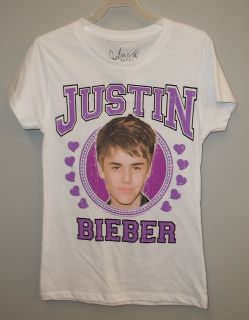 Justin Bieber Girls T Shirt 14 16