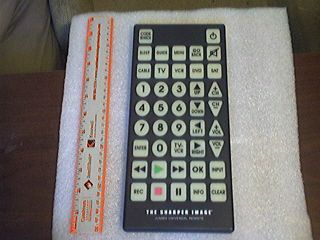 Sharper Image Jumbo Universal Remote for Low Vision