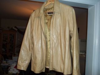 Men Leather Jacket Brand Ambition New York Sz 3XL