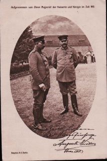 Kaiser Wilhelm 1915 Postcard