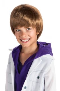Justin Bieber Fever Long Shag Child Wig Hair Costume Accessory