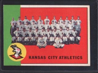 1963 Topps 397 Kansas City Athletics TC EXMT M282110