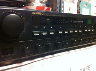 Oakridge Digital Karaoke Mixer Amplifier Model 9999