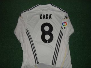 Real Madrid Kaka Match Un Worn Shirt LFP 2009 2010