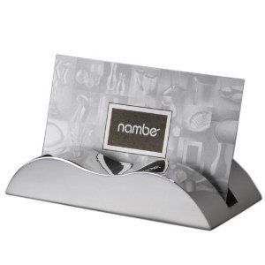 Nambe Wave Business Card Holder 6960 Karim Rashid New in Box