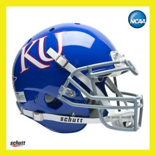 Kansas Jayhawks on Field XP Authentic Football Helmet by Schutt
